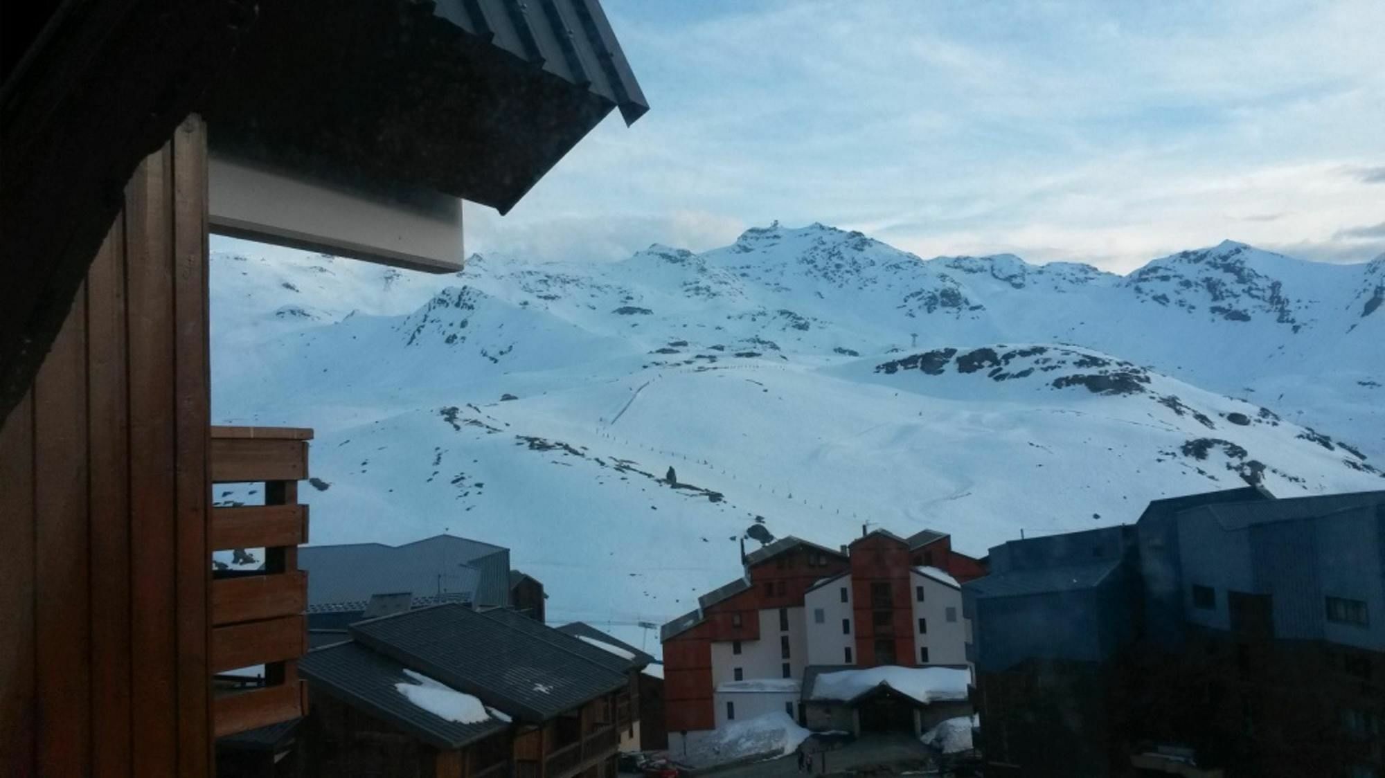 Apartment With One Bedroom In Val Thorens, With Wonderful Mountain Vie Saint-Martin-de-Belleville Eksteriør billede